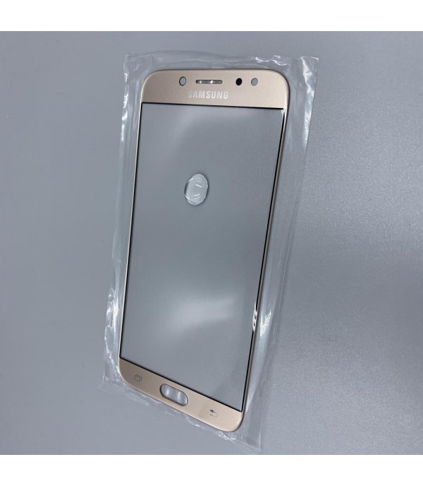 Стекло для переклейки к Samsung J730 Gold (имитация Original)